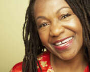 Woman smiling
